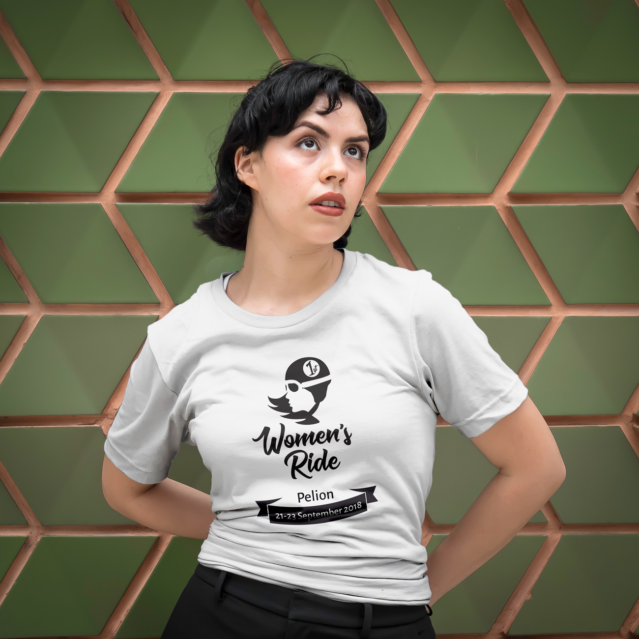 Pelion Ride – εφαρμογή λογοτύπου της Brandmakers σε μπλούζα event