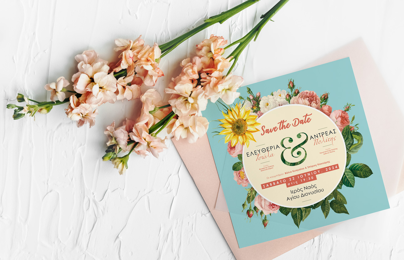 Wedding visual identity – invitation design as aesthetic foundation for full event style